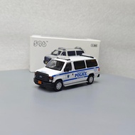 596 1: 64 Ford E-Series Vans New York Environmental Protection Police Station Alloy Car Model Gift