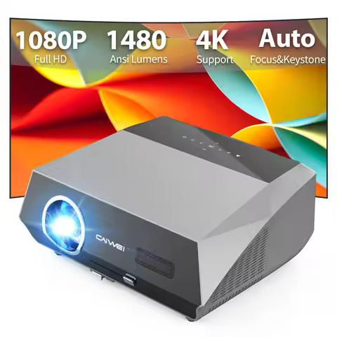 4K Beam Projectors for Movie Auto Focus Correction Smart Android Wifi 1080P Full HD Home Theater Pro