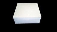 [25pcs] Dus Nasi Kotak 15x15 cm Putih Polos Catering Box
