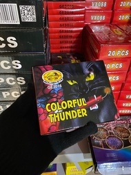 KEMBANG API PETASAN MERCON KOREK THUNDER COLOURFULL MACAN PER DUS HARGA GROSIR