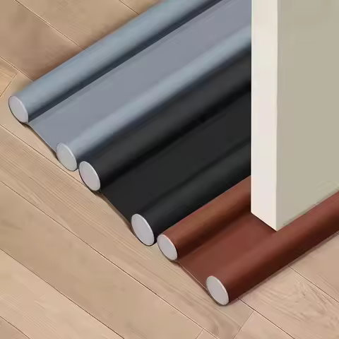 1pc Door Bottoom Seal Strip Flexible Wind Reduction Stopper Under Door Sealing Blocker Door Weathers