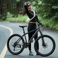 EcoRide จักรยาน mtb 26 จักรยานเสือภูเขาจักรยาน2ล้อ ความสวยงาม ป้องกันการกัดเซาะ  เบรกดิสก์หน้าหลัง พ