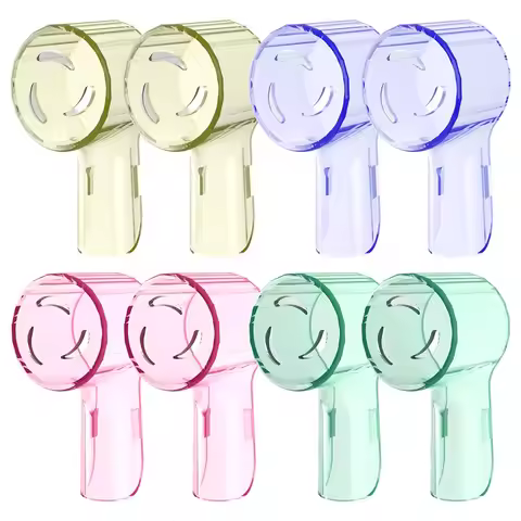 4/8 Pcs Toothbrush Head Dustproof Cover Caps, Brush Head Protectors Compatible with Oral B & iO Seri