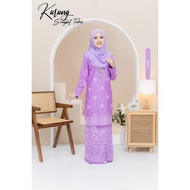 Habibi Boutique | Baju Raya | Bridesmaid | Kurung Moden Songket Tabur Purple Lilac | Plus Saiz