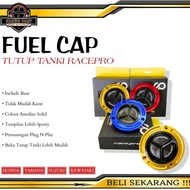 Fuel Cap Racepro V2 Yamaha R15 R25 CBR GSX Racing Fuelcap Tutup Tanki Race Pro Full cap SPINNER HUGG