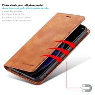 Luxury Case For iPhone 11 Pro MAX XS XR X XS 12 Mini 8 Plus 6 6S 7 Plus 5 5S SE Phone Case Leather Flip Wallet Magnetic Cover
