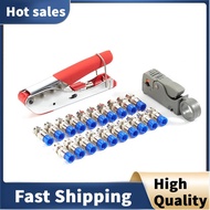 1 Set Coaxial Crimping Stripping Pliers Spot Coaxial Cable Tool Set
