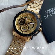 *Ready Stock*ORIGINAL Balmer A7935G-GP-2 Gold Stainless Steel Water Resistant Sapphire Glass Chronograph Men’s Watch