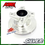 LC135 4S V1 - V8 KINGDRAG CNC SPROCKET HUB LC REAR SPOCKET HUB GANTANG PURPLE SPORT RIM RIM ALLOY YA
