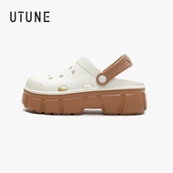 UTUNE Women Sandals Non-slip Soft Round-toe Casual Shoes Thick Soles Breathable for Outdoor