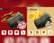 Cheese or Red Ginseng Snack Seaweed (9packs) / Korea / Korean Food