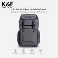KNF CONCEPT 25L TAS MULTIFUNCTIONAL BACKPACK WATERPROOF PHOTOGRAPHY - BHADRIKASTORE4
