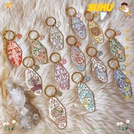 SUHU Zodiac Sign Keychain, Taurus Gemini Cancer Scorpio Sagittarius Capricorn 12 Constellation Keych