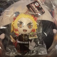 全新日版 煉獄杏壽郎 炎柱 震震便當 毛公仔 掛件