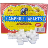 AKS Elephant Brand Smoke Sudam Camphor 30 Small Packets