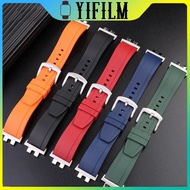 Rubber Strap For Casio G-SHOCK GMW-B5000 Water-proof Soft Silicone Watchband For Casio GMWB5000 Series Sport Solid Color Belt