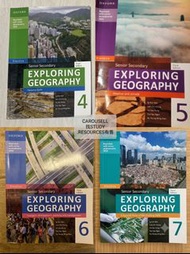 ⚠️請看內文💕 
Senior Secondary Exploring Geography 3rd Edition 2024RMA 
Bk 1 2 3 
4 Dynamic Earth 
5 Weat