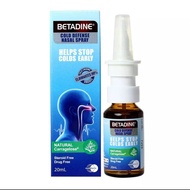 betadine cold defense nasal spray 20ml