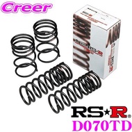 RS★R Ti2000 Lowering Springs D070TD for Daihatsu YRV M201G 1.3 Turbo FF (Panorama Pack) – Drop: Fron