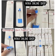 Type C Splitter Type C Converter 2in1 C to C audio charger JH-032