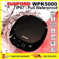 SUNFORD WPK5000 เครื่องชั่งดิจิตอล กันน้ำ 100% IP67 ขนาด 5 กิโลกรัม ละเอียด 1 กรัม จอ LCD งานอาหาร เบเกอรี่ ตาชั่งกันน้ำ กิโลกันน้ำ Sunfordthai