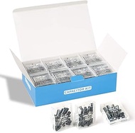 Ambberdr REXQualis 24Value 696Pcs Electrolytic Capacitor Assortment Kit Range 0.1Uf-1000Uf, 10V 16V 