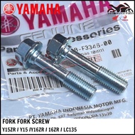 ORIGINAL INDONESIA YAMAHA Y15ZR Y15 Y16ZR Y16 LC135 FRONT FORK SCREW 31B-F3346-00 SKRU TURUN FOK DEP