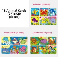 Alzheimers Dementia Puzzle Cognitive Training Card for Elderly Nursing Home Intelligence Stimulation