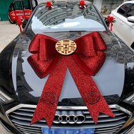 Big Ribbon for Car Ready Made Ribbon Kereta Car Bow Riben Besar Riben Kereta Reben 中国风 蝴蝶结装扮 4S店新车交付