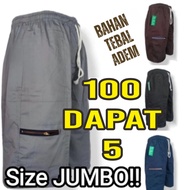 MEN'S UNDERWEAR PANTS 3/S4 JUMBO MESTAK THICK RELAXED FATHERS