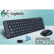 Logitech Wireless Mouse Keyboard MK220/Combo/Mk 220 Official Guarantee