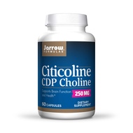 Jarrow Formulas Citicoline (CDP Choline) 250 mg - 60 Capsules - Supports Brain Health & Attention Pe