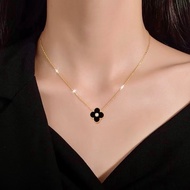 AU750 lucky clover in diamond [ high quality ]