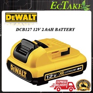 [ECTAKE] DEWALT DCB127 12V 2.0ah XR Li-Ion Battery DEWALT 12V Battery
