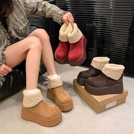 7cm fur collar boots, QCCC full box ALI fur boots