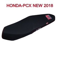 เบาะแต่ง เบาะปาด เบาะรถมอเตอร์ไซด์สำหรับ HONDA-PCX NEW2018-2020 หนังด้าน ด้ายแดง งานสุดเทพ งานเสก