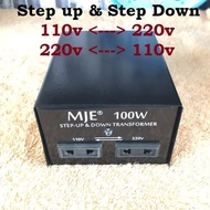 Step Up Down Transformer 100w 220v to 110v/110v/220v