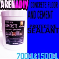 Concrete Floor & Cement Protective Sealer-700g-1000g/Matte/Waterbased/For Pottery Projects