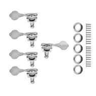 WK-5 or 6 String Open Gear Bass Tuning Pegs Keys Machine Heads Tuners For Bass Guitar 2L3R/3L2R/3L3R
