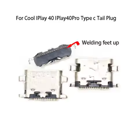 1PC USB 16pin Type c Jack Socket Connector For Cool Cube T Iplay 40 Tail Plug Tablet Charging Port T
