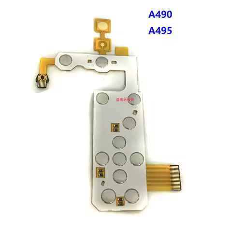 New A490 Keypad Keyboard Key Plate Key Button Flex Cable Ribbon For CANON A495 Camera Repair Part