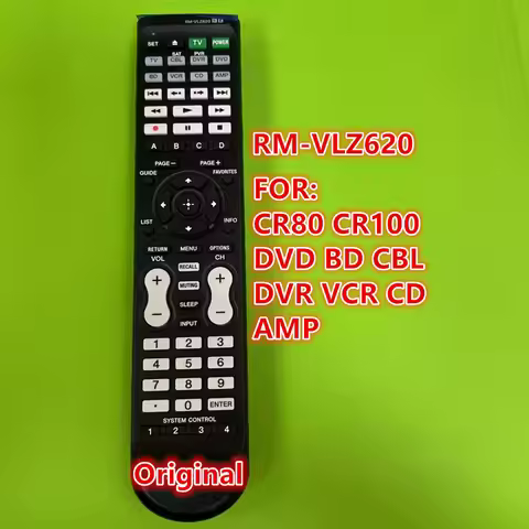 New Original RM-VLZ620 For Sony TV Universal Remote Control ARCAM CR80 CR100 DVD BD CBL DVR VCR CD A