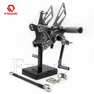 Adjustable Rearset For Kawasaki ZX10R ZX 10R ZX-10R ZX10 R 2011 2012 2014 15 16 17 18 2019 2020 CNC 