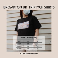 CS168ph Brompton UK Triptych Shirts Unisex Apparel
