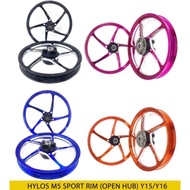 Y15 / Y16 CNC SPORT RIM M5 FG525 FG 525  HYLOS ** OPEN HUB **  1.40/1.60x17