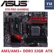 original motherboard for 970 PRO GAMING/AURA DDR3 Socket AM3+ 32GB USB2.0 USB3.0 SATA3 970 Desktop m