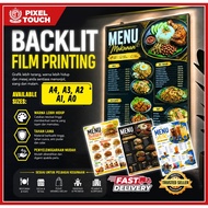 Backlit Film Printing (Lightbox Film) Lightbox Photo Replacement UV Machine Printing Customize Print