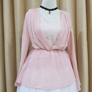 DRESS LIZ LISA PEACH 3 LAYER JAPAN