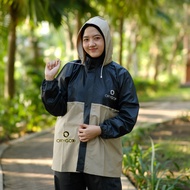 JAS HUJAN RAINCOAT Pria Wanita Terbaru By ORYGO Anti Rembes Original Hitam