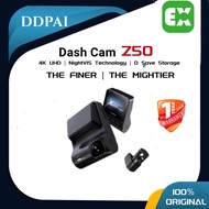 [DDPAI] Dash Cam Z50 4K 2160P UHD GPS Version Front Rear Dash Cam 24hrs Recording IPS Monitor 1 YEAR WARRANTY